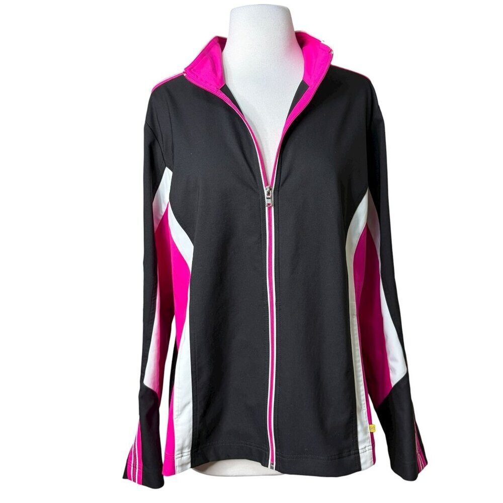 Made For Life Jacket Pink White Black Womens Size XL - Picture 4 of 9